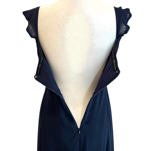 AFTER SIX Sweetheart Neck Evening Gown Midnight Size 6 - Picture 8 of 8
